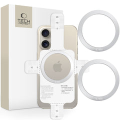 TECH-PROTECT MMP-110 2EN1 BAGUE MAGNETIQUE MAGSAFE ARGENT & ARGENT