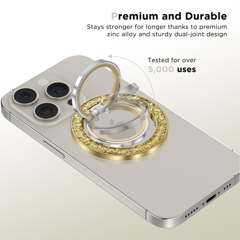 Support de doigt TECH-PROTECT MMR200 MAGSAFE BAGUE DE TÉLÉPHONE OR