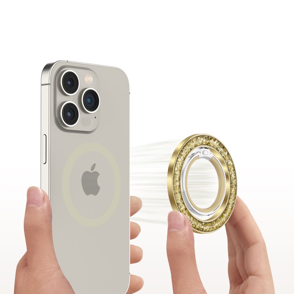Support de doigt TECH-PROTECT MMR200 MAGSAFE BAGUE DE TÉLÉPHONE OR