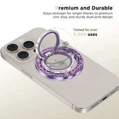 Support de doigt TECH-PROTECT MMR200 MAGSAFE anneau de téléphone violet