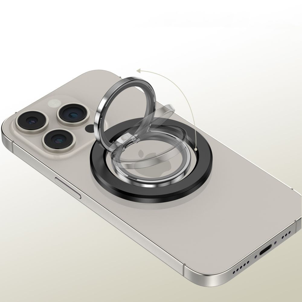 Support de doigt TECH-PROTECT MMR300 MAGSAFE RING TÉLÉPHONE NOIR