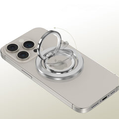 Support de doigt TECH-PROTECT MMR300 MAGSAFE BAGUE DE TÉLÉPHONE ARGENT