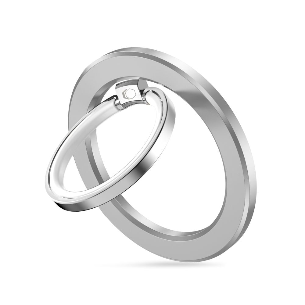 Support de doigt TECH-PROTECT MMR300 MAGSAFE BAGUE DE TÉLÉPHONE ARGENT