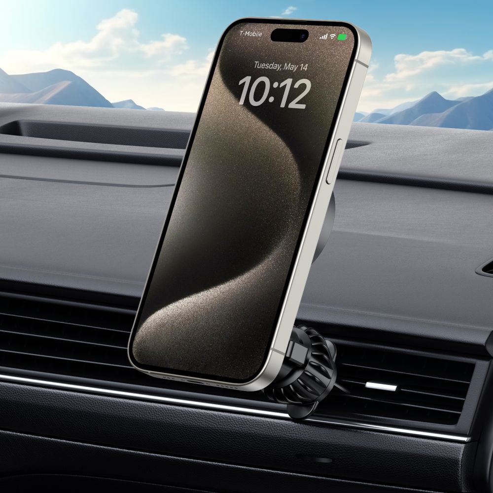 Support de téléphone pour voiture TECH-PROTECT N55 MAGNETIC MAGSAFE VENT CAR MOUNT NOIR