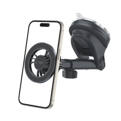 SUPPORT DE TÉLÉPHONE POUR VOITURE TECH-PROTECT N56 MAGNETIC MAGSAFE TABLEAU DE BORD & SUPPORT D'AÉRATION NOIR