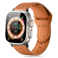 BRACELET DOOP NATURALFIT APPLE WATCH 6 / 7 / 8 / 9 / 10 / SE / ULTRA 1 / 2 (44 / 45 / 46 / 49 MM) MARRON