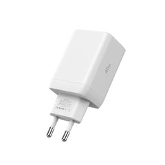 CHARGEUR RÉSEAU 2 PORTS TECH-PROTECT NC45W-GAN PD45W BLANC