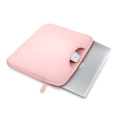 SAC EN NEOPRÈNE TECH-PROTECT POUR ORDINATEUR PORTABLE 13-14 POUCES ROSE POUSSIÉREUX