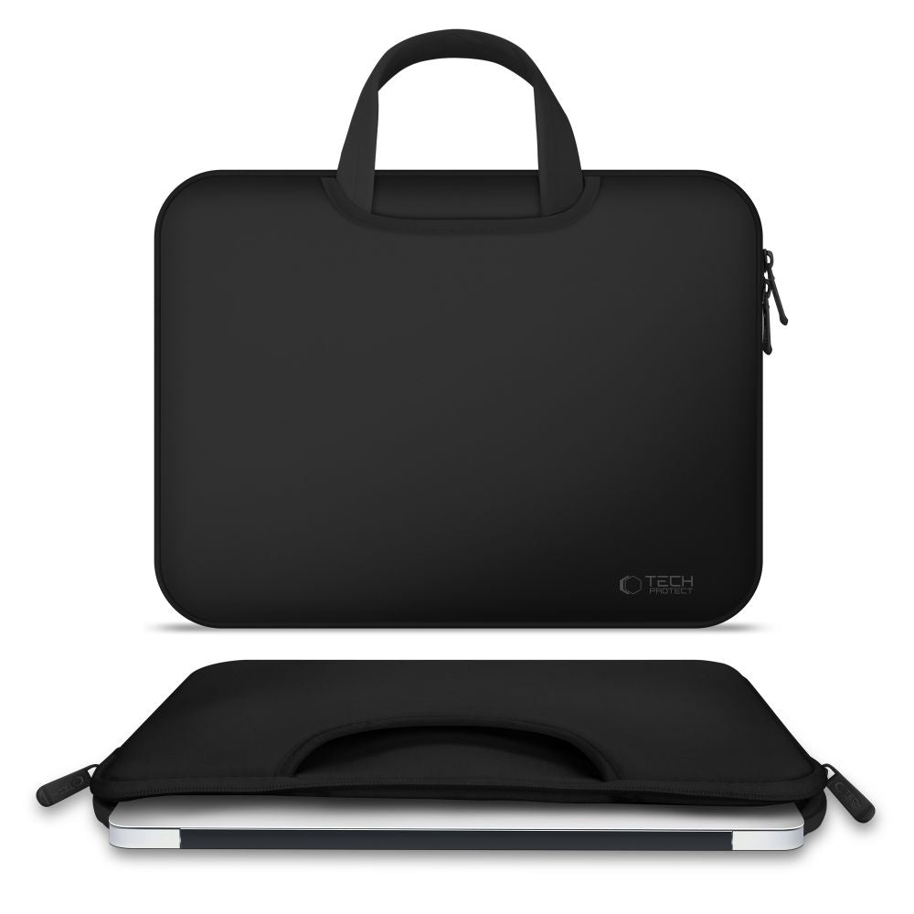 SAC EN NEOPRÈNE TECH-PROTECT POUR ORDINATEUR PORTABLE 15-16 NOIR
