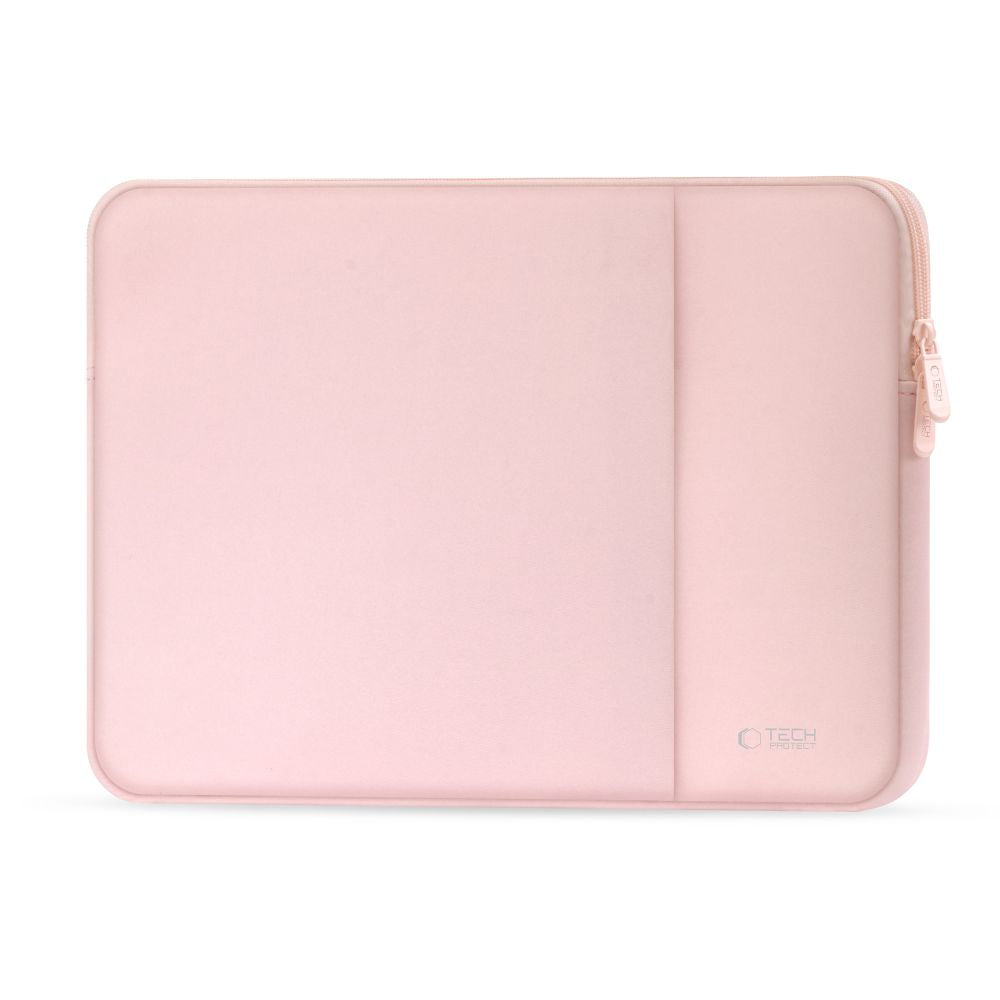 SAC TECH-PROTECT EN NÉOPRÈNE POUR ORDINATEUR PORTABLE 14 POUCES ROSE POUSSIÉREUX