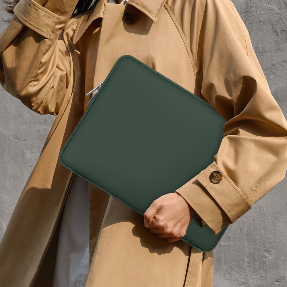 SAC À DOS TECH-PROTECT NEOSLIM POUR MACBOOK 15-16 VERT MINUIT
