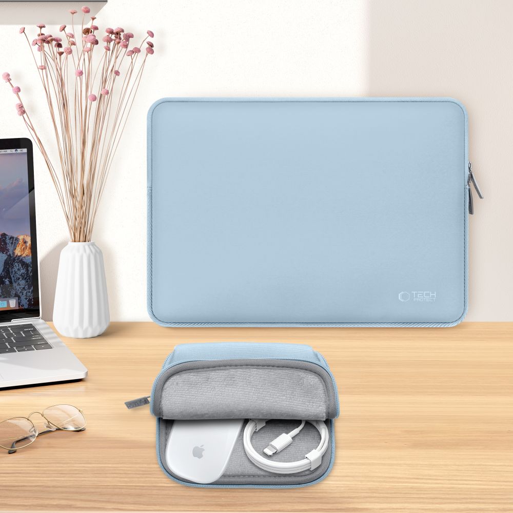 SAC À DOS TECH-PROTECT NEOSLIM POUR MACBOOK 15-16 HIVER BLEU