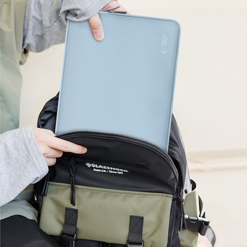 SAC À DOS TECH-PROTECT NEOSLIM POUR MACBOOK 15-16 HIVER BLEU