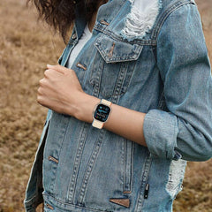 TECH-PROTECT NYLON APPLE WATCH 6 / 7 / 8 / 9 / 10 / SE (40 / 41 / 42 MM) CRÈME