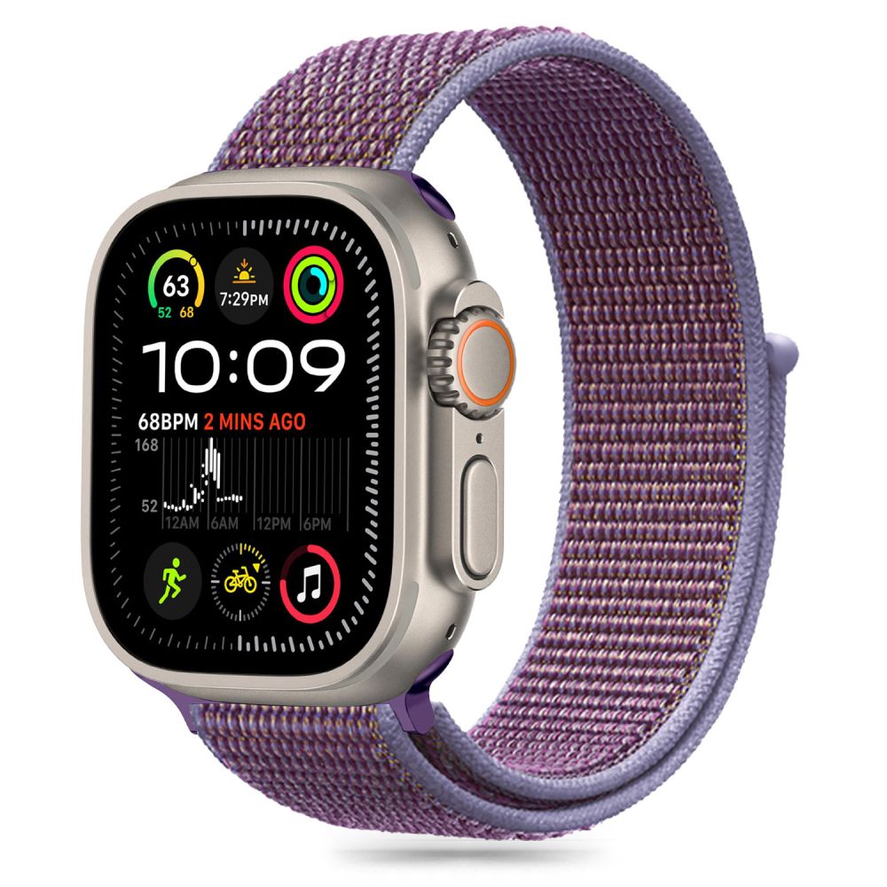 TECH-PROTECT NYLON APPLE WATCH 6 / 7 / 8 / 9 / 10 / SE (40 / 41 / 42 MM) LILAS
