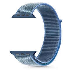 BRACELET TECH-PROTECT NYLON POUR APPLE WATCH 6 / 7 / 8 / 9 / 10 / SE / ULTRA 1 / 2 (44 / 45 / 46 / 49 MM) BLEU BÉBÉ