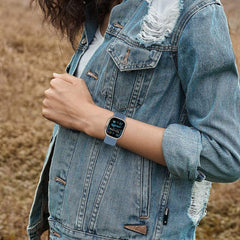 BRACELET TECH-PROTECT NYLON POUR APPLE WATCH 6 / 7 / 8 / 9 / 10 / SE / ULTRA 1 / 2 (44 / 45 / 46 / 49 MM) BLEU BÉBÉ