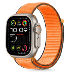 BRACELET TECH-PROTECT NYLON APPLE WATCH 6 / 7 / 8 / 9 / 10 / SE / ULTRA 1 / 2 (44 / 45 / 46 / 49 MM) KUMQUAT