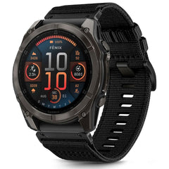 BRACELET TECH-PROTECT NYLON CLASSIC GARMIN FENIX 5X / 5X PLUS / 6X / 6X PRO / 7X / 8 (51 MM) NOIR