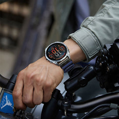 BRACELET TECH-PROTECT NYLON CLASSIC GARMIN FENIX 5X / 5X PLUS / 6X / 6X PRO / 7X / 8 (51 MM) BLEU MARINE