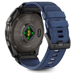 BRACELET TECH-PROTECT NYLON CLASSIC GARMIN FENIX 5X / 5X PLUS / 6X / 6X PRO / 7X / 8 (51 MM) BLEU MARINE