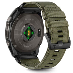 BRACELET TECH-PROTECT NYLON CLASSIC GARMIN FENIX 5X / 5X PLUS / 6X / 6X PRO / 7X / 8 (51 MM) VERT OLIVE