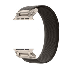 BRACELET TECH-PROTECT NYLON DELTA APPLE WATCH 4 / 5 / 6 / 7 / 8 / 9 / SE / ULTRA 1 / 2 (42 / 44 / 45 / 49 MM) NOIR/ORANGE