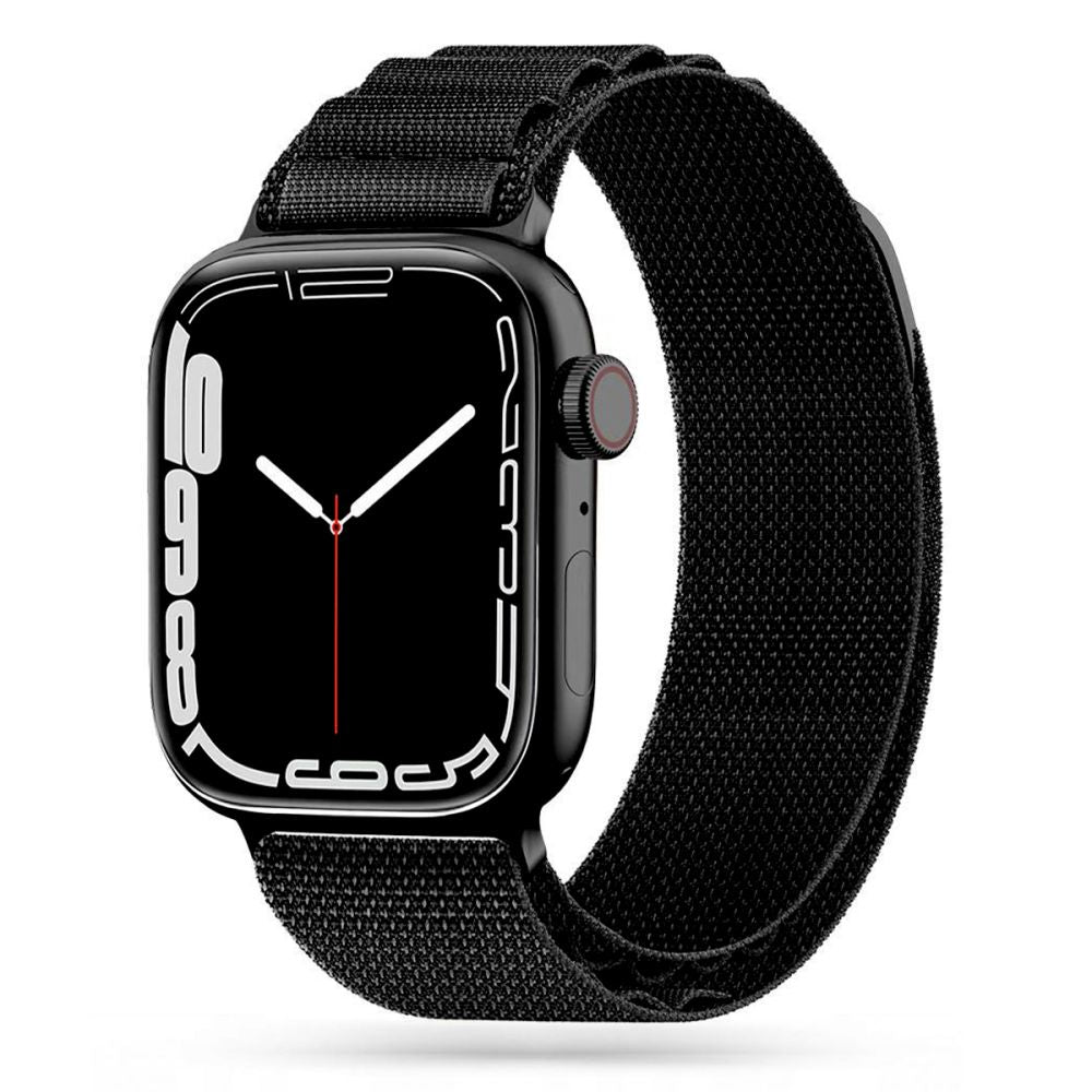 BRACELET DOOP ALPINE EVEREST APPLE WATCH 6 / 7 / 8 / 9 / 10 / SE / ULTRA 1 / 2 (44 / 45 / 46 / 49 MM) NOIR