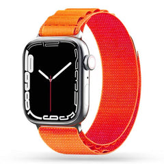 BRACELET DOOP ALPINE EVEREST APPLE WATCH 6 / 7 / 8 / 9 / 10 / SE / ULTRA 1 / 2 (44 / 45 / 46 / 49 MM) ORANGE