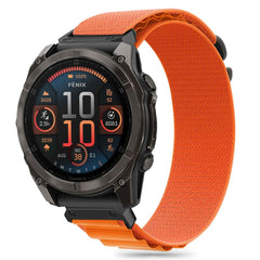 BRACELET TECH-PROTECT NYLON POUR GARMIN FENIX 5 / 6 / 6 PRO / 7 / 8 (47 MM) / E ORANGE