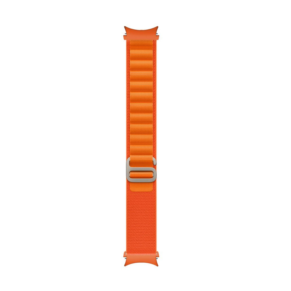 BRACELET HEYBAND NYLON POUR SAMSUNG GALAXY WATCH 4 / 5 / 5 PRO / 6 / 7 / FE ORANGE