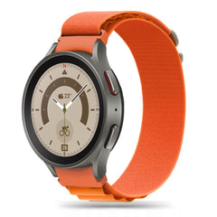 BRACELET HEYBAND NYLON POUR SAMSUNG GALAXY WATCH 4 / 5 / 5 PRO / 6 / 7 / FE ORANGE