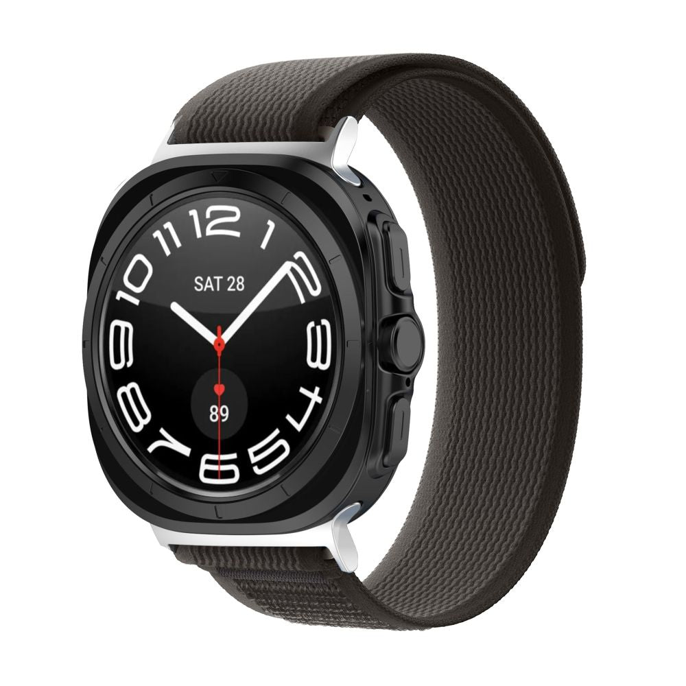 TECH-PROTECT NYLON SAMSUNG GALAXY WATCH ULTRA (47 MM) NOIR/ORANGE
