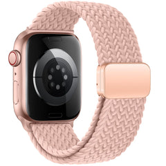BRACELET TECH-PROTECT NYLONMAG APPLE WATCH 6 / 7 / 8 / 9 / 10 / SE (40 / 41 / 42 MM) ROSE PÂLE