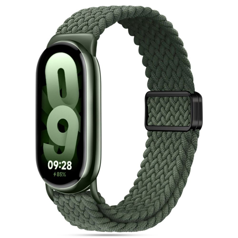 BRACELET TECH-PROTECT NYLONMAG XIAOMI SMART BAND 8 / 9 / NFC HUNTER GREEN