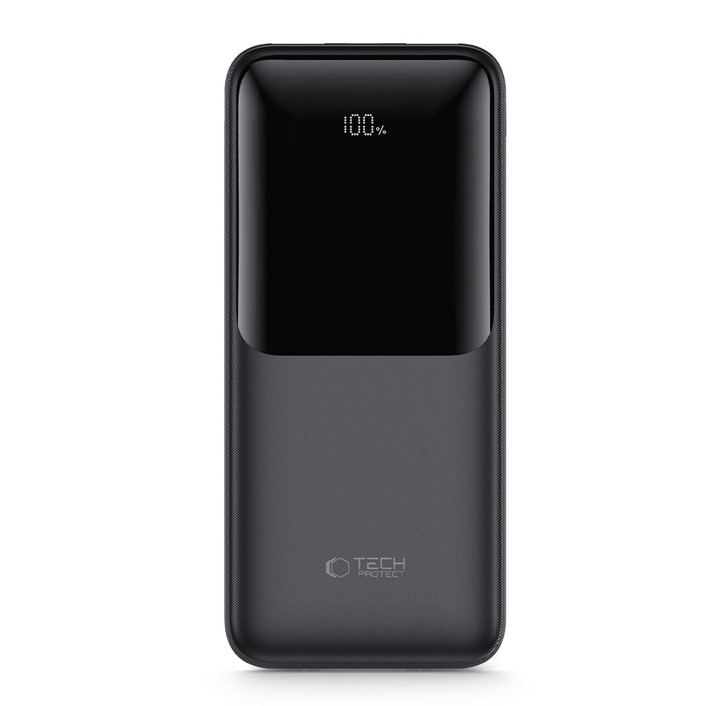 BANQUE D'ÉNERGIE TECH-PROTECT PB01 10000MAH 22.5W NOIRE