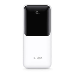 BANQUE D'ÉNERGIE TECH-PROTECT PB01 10000MAH 22.5W BLANCHE
