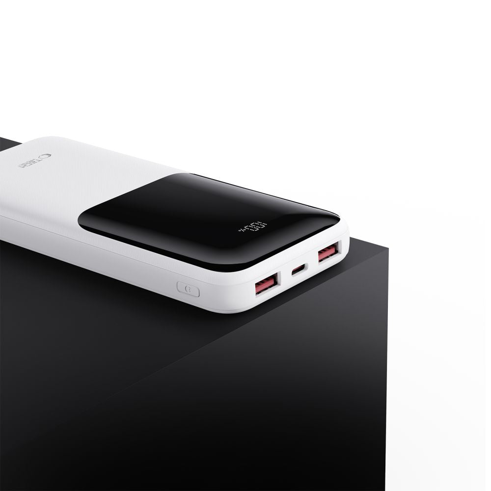 BANQUE D'ÉNERGIE TECH-PROTECT PB01 10000MAH 22.5W BLANCHE