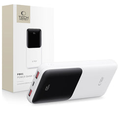 BANQUE D'ÉNERGIE TECH-PROTECT PB01 10000MAH 22.5W BLANCHE