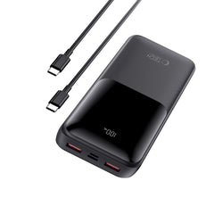 BANQUE D'ÉNERGIE TECH-PROTECT PB02 20000MAH 22.5W NOIRE