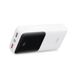 BANQUE D'ÉNERGIE TECH-PROTECT PB02 20000MAH 22.5W BLANCHE
