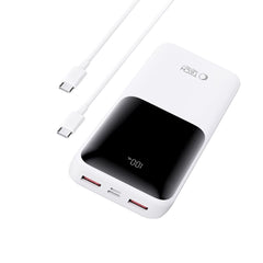 BANQUE D'ÉNERGIE TECH-PROTECT PB02 20000MAH 22.5W BLANCHE