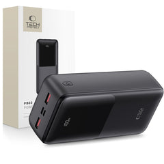 BANQUE D'ÉNERGIE TECH-PROTECT PB03 30000MAH 22.5W NOIRE