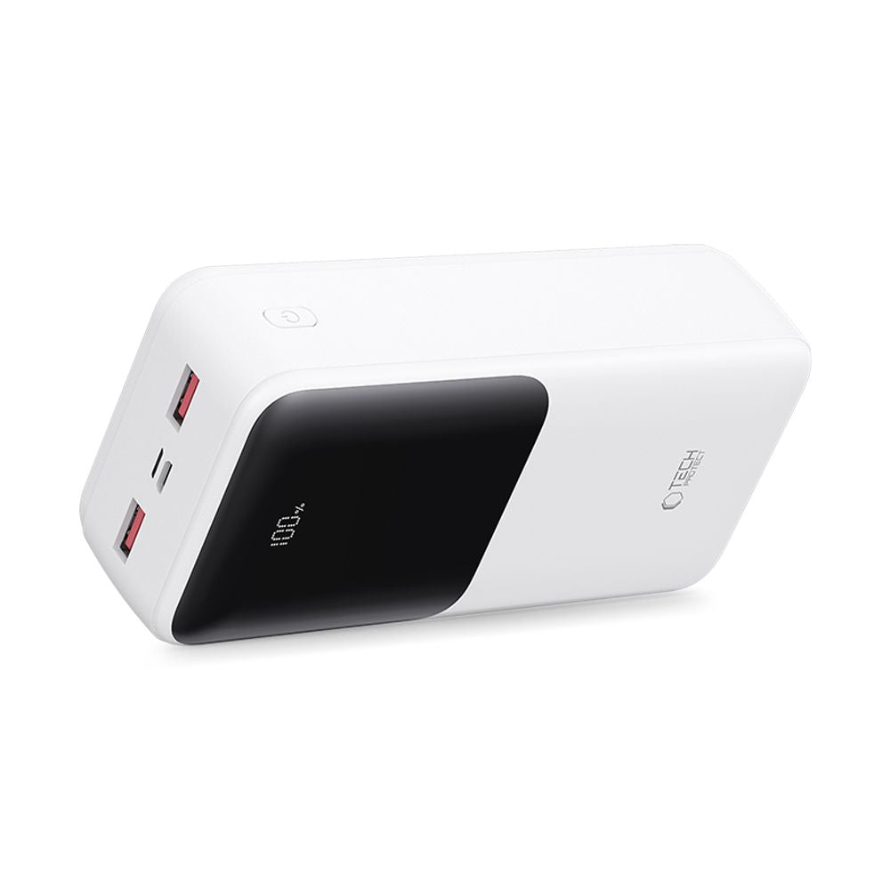 BANQUE D'ÉNERGIE TECH-PROTECT PB03 30000MAH 22.5W BLANCHE