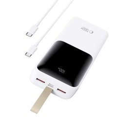 BANQUE D'ÉNERGIE TECH-PROTECT PB03 30000MAH 22.5W BLANCHE