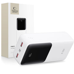 BANQUE D'ÉNERGIE TECH-PROTECT PB03 30000MAH 22.5W BLANCHE