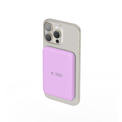 TECH-PROTECT PB10 LIFEMAG MAGSAFE BANQUE D'ÉNERGIE 5000MAH LILAS