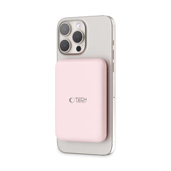 TECH-PROTECT PB10 LIFEMAG MAGSAFE BANQUE D'ÉNERGIE 5000MAH ROSE