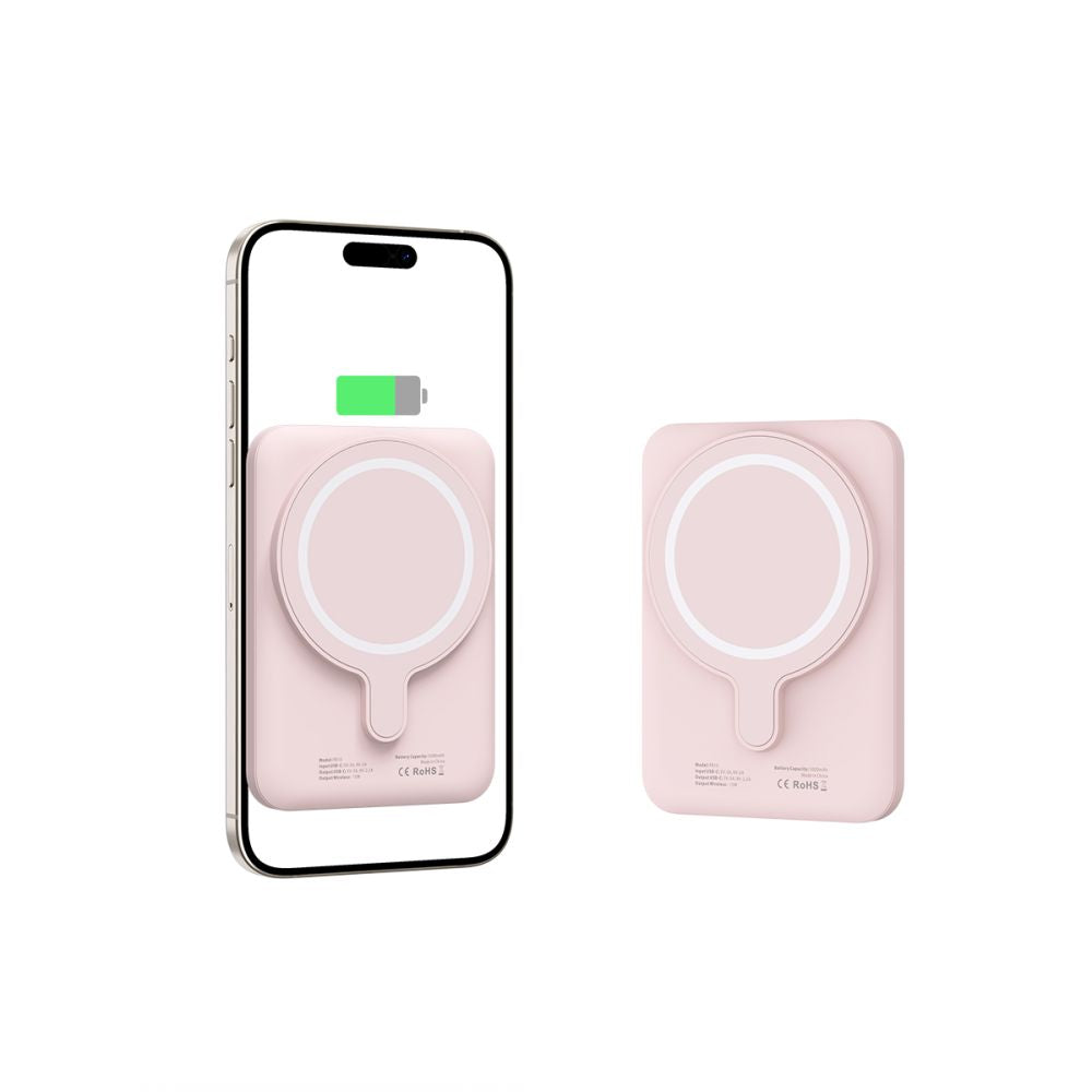 TECH-PROTECT PB10 LIFEMAG MAGSAFE BANQUE D'ÉNERGIE 5000MAH ROSE