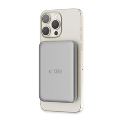 TECH-PROTECT PB10 LIFEMAG MAGSAFE BANQUE D'ÉNERGIE 5000MAH TITANE